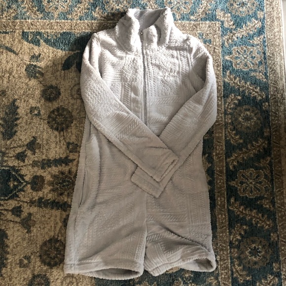 Fuzzy Sleep Romper - Picture 1 of 6